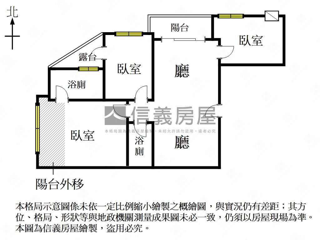 走路市立醫院電梯三房平車房屋室內格局與周邊環境