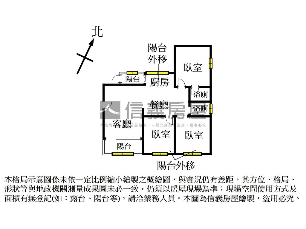 士林長堤電梯三房車位房屋室內格局與周邊環境
