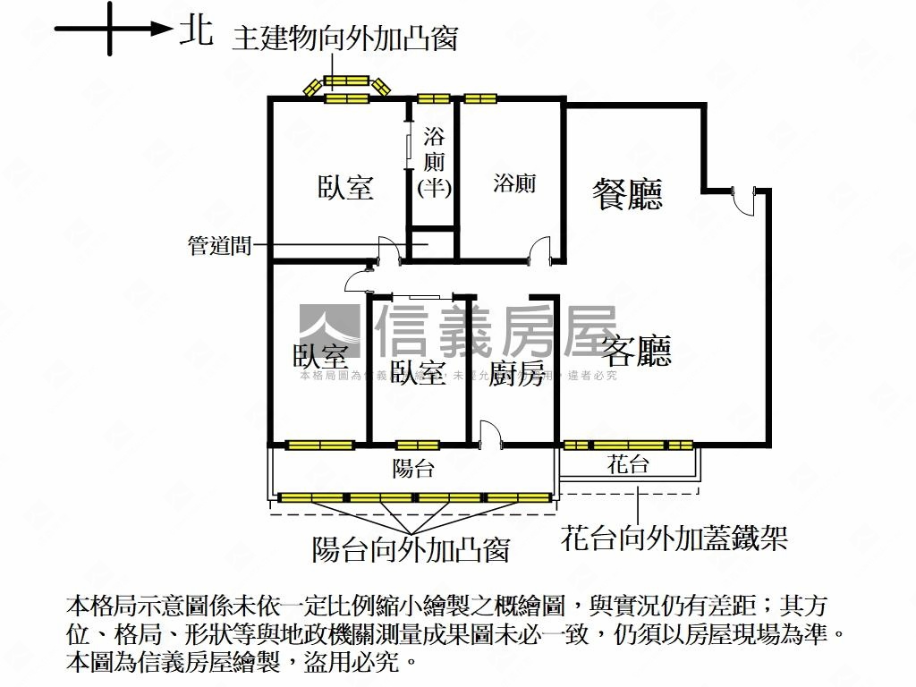 專任成功高樓全新廚浴三房房屋室內格局與周邊環境