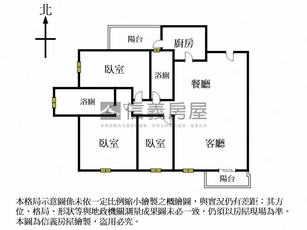 新未來２三房車位房屋室內格局與周邊環境