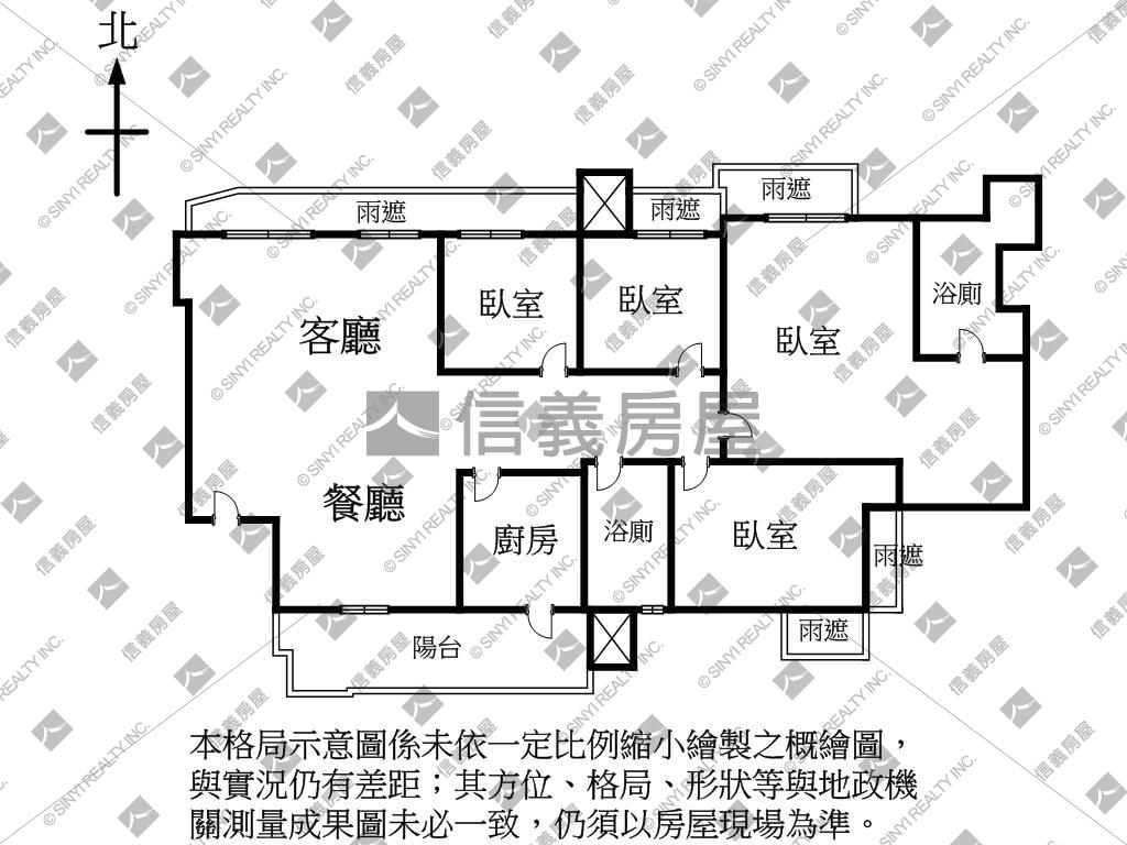 亞昕向上．龍騰中原房屋室內格局與周邊環境