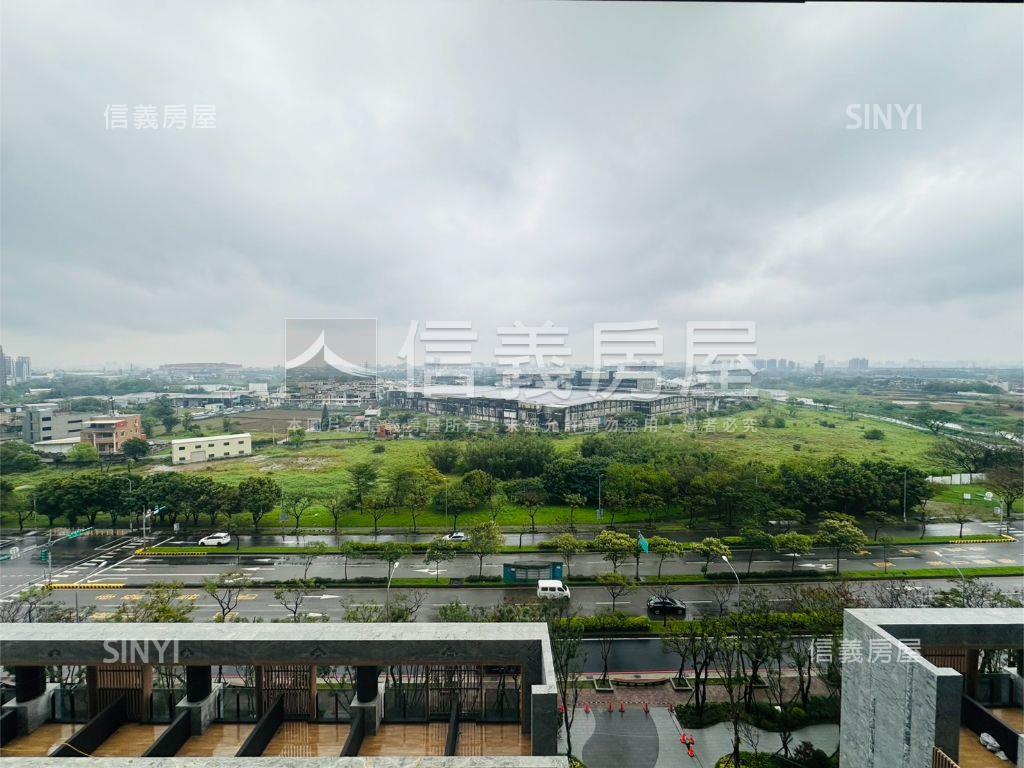 全新美術水公園全兩房平車房屋室內格局與周邊環境