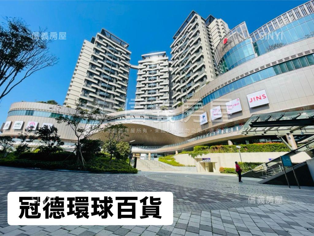 全新美術水公園全兩房平車房屋室內格局與周邊環境