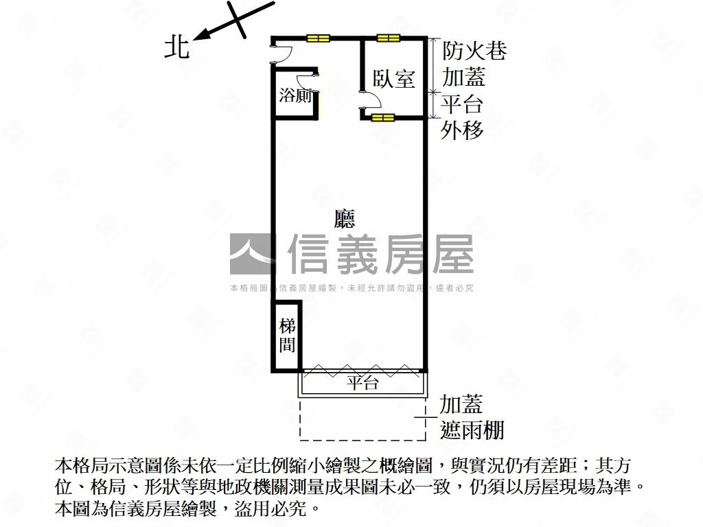 錢進民享街住店房屋室內格局與周邊環境