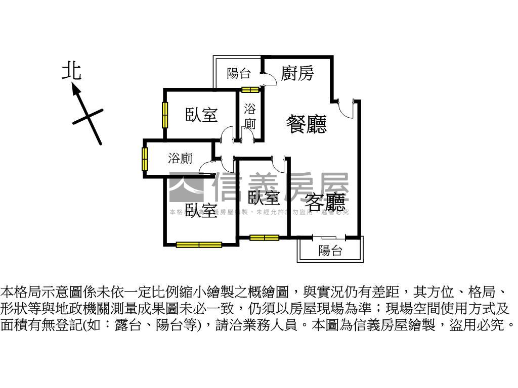 萬眾矚目全新三房加車位房屋室內格局與周邊環境