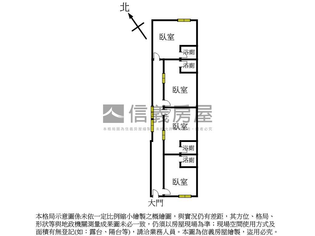 一中街收租四套房屋室內格局與周邊環境