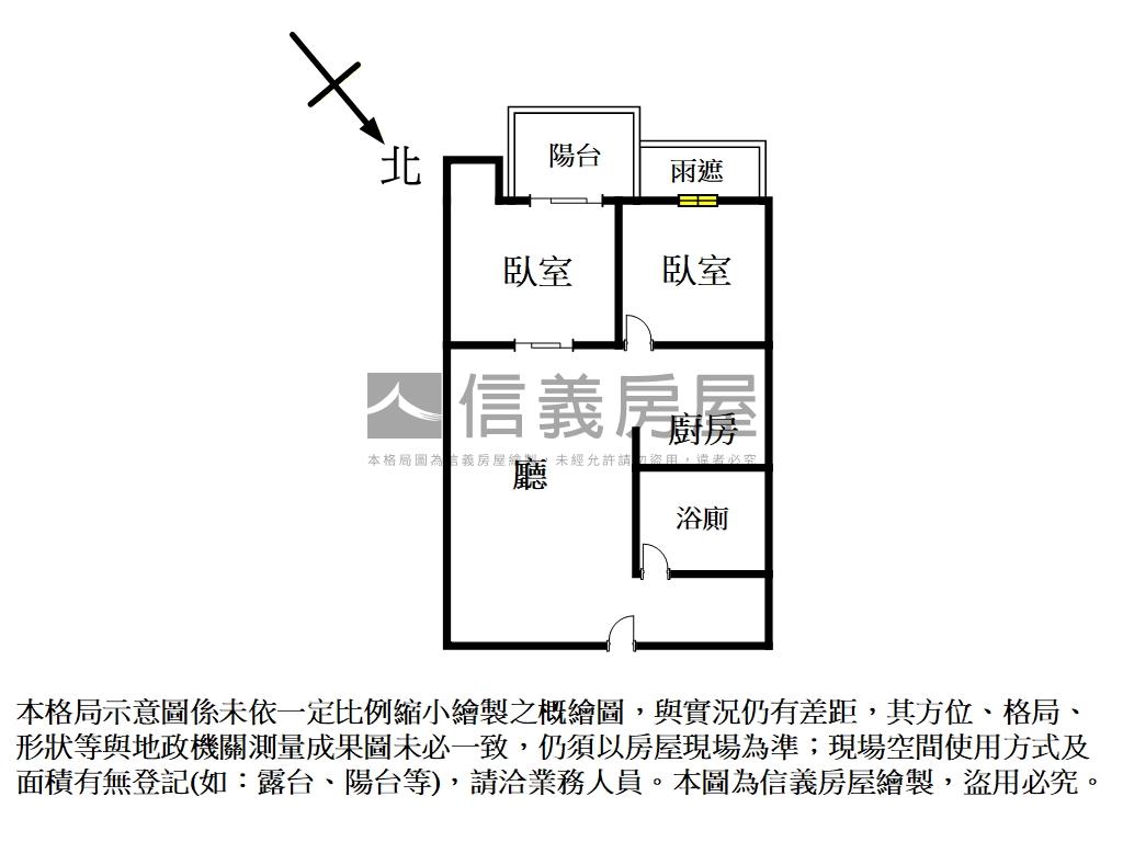 三發嵐海溫馨兩房車位房屋室內格局與周邊環境