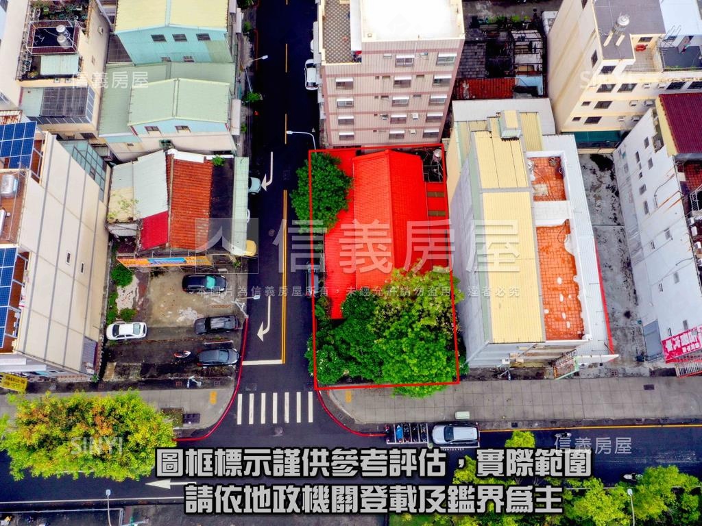 精選民族正路三角窗土地房屋室內格局與周邊環境