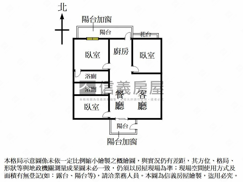 低總價北太平三房車位房屋室內格局與周邊環境