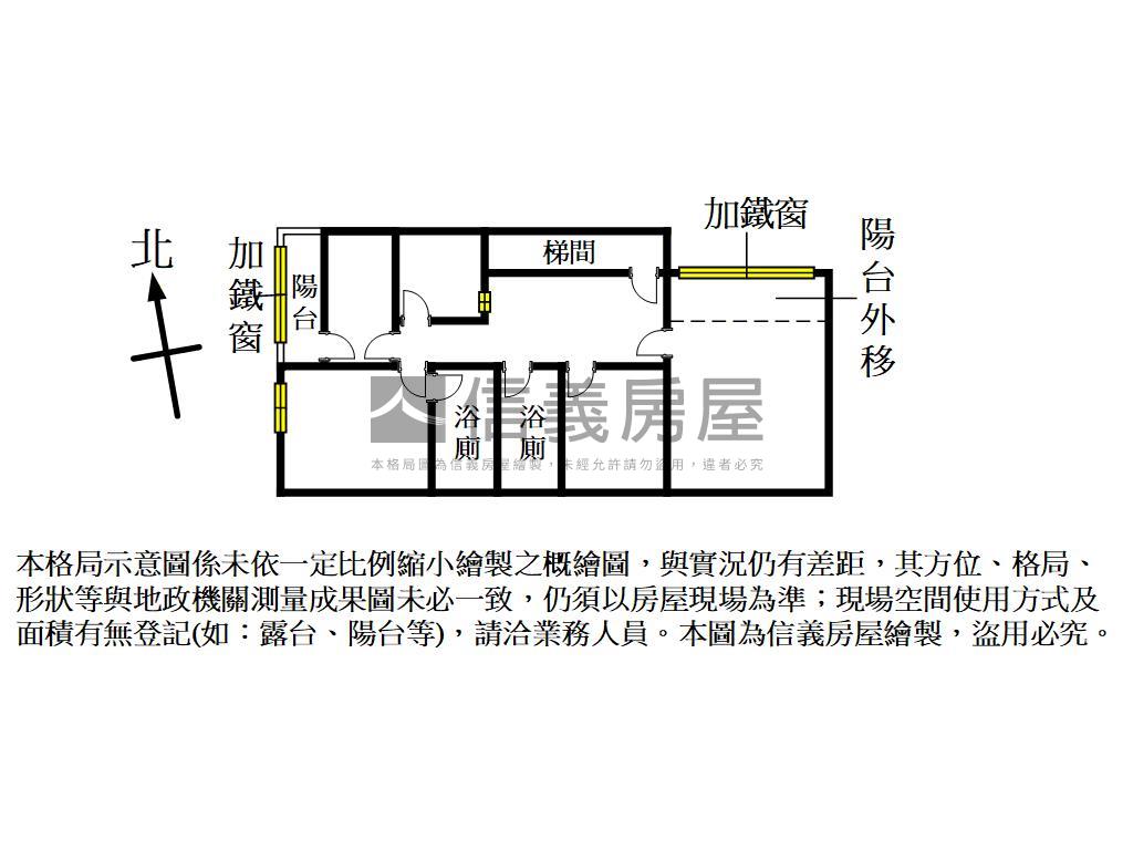 高城七街有車位物件房屋室內格局與周邊環境