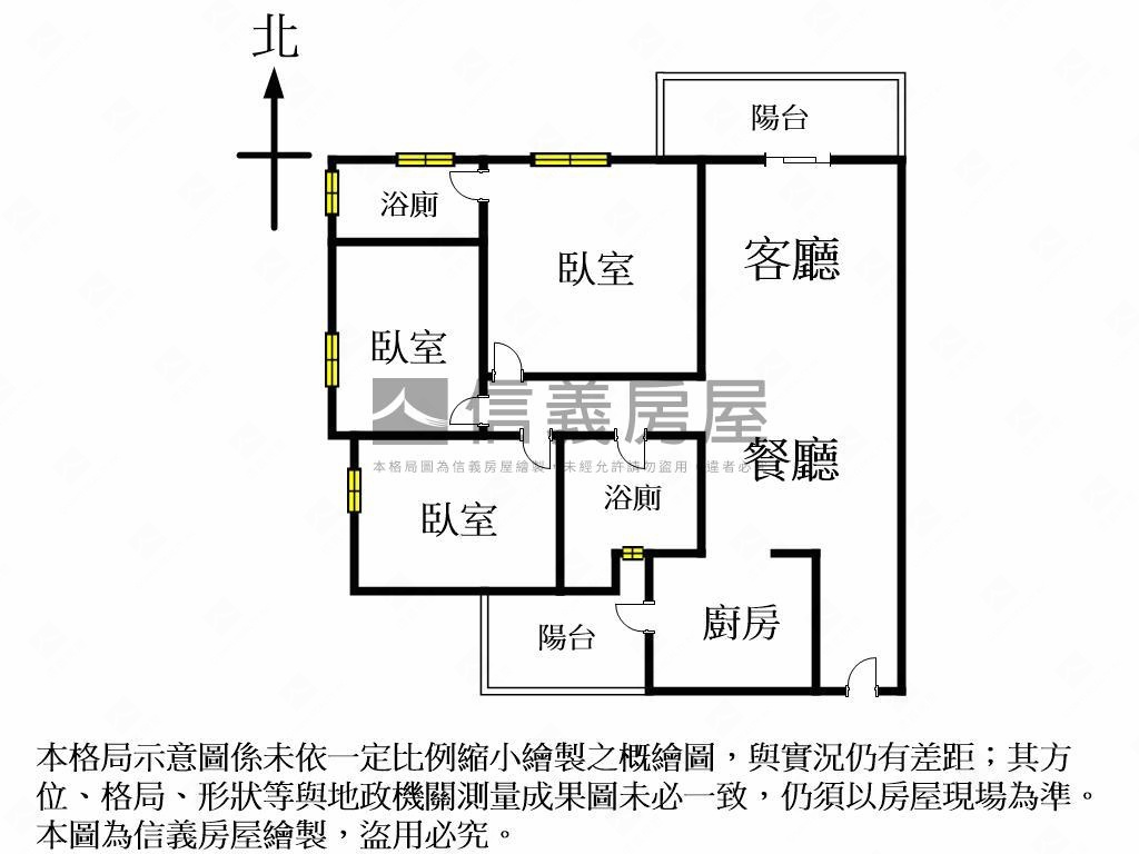 登陽森濤三房平車房屋室內格局與周邊環境