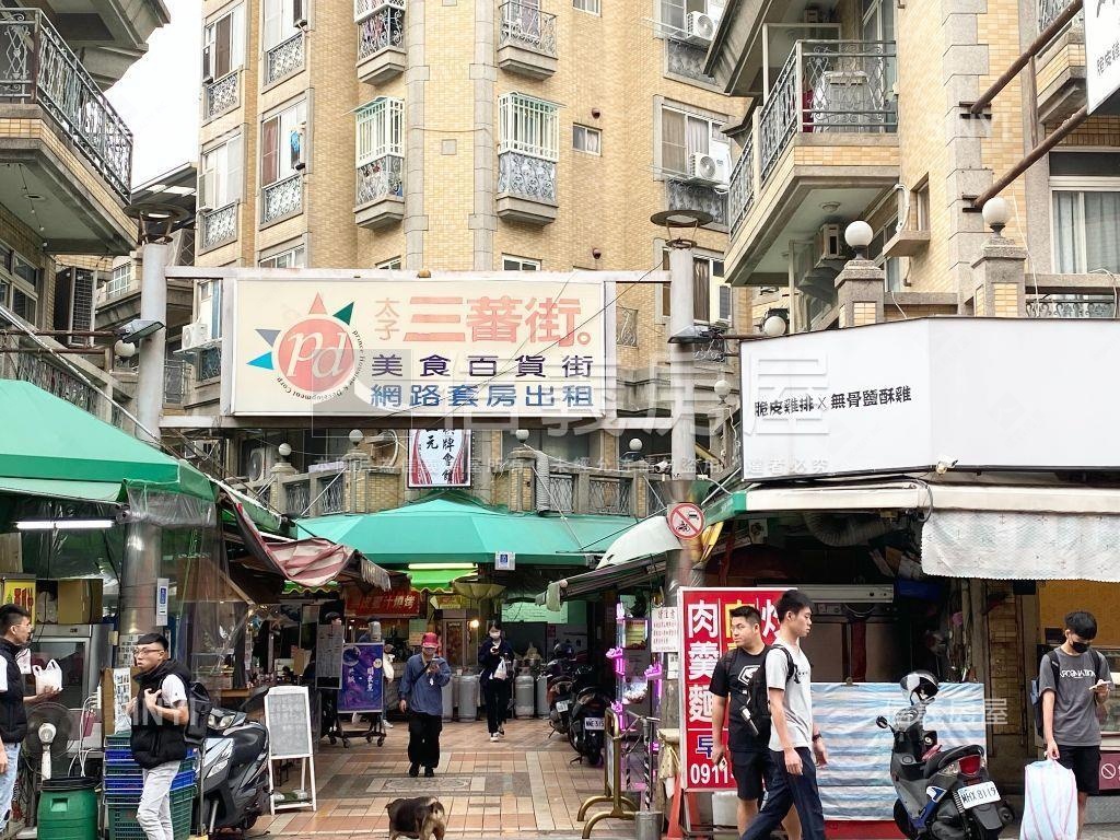 勤益收租套房Ａ房屋室內格局與周邊環境
