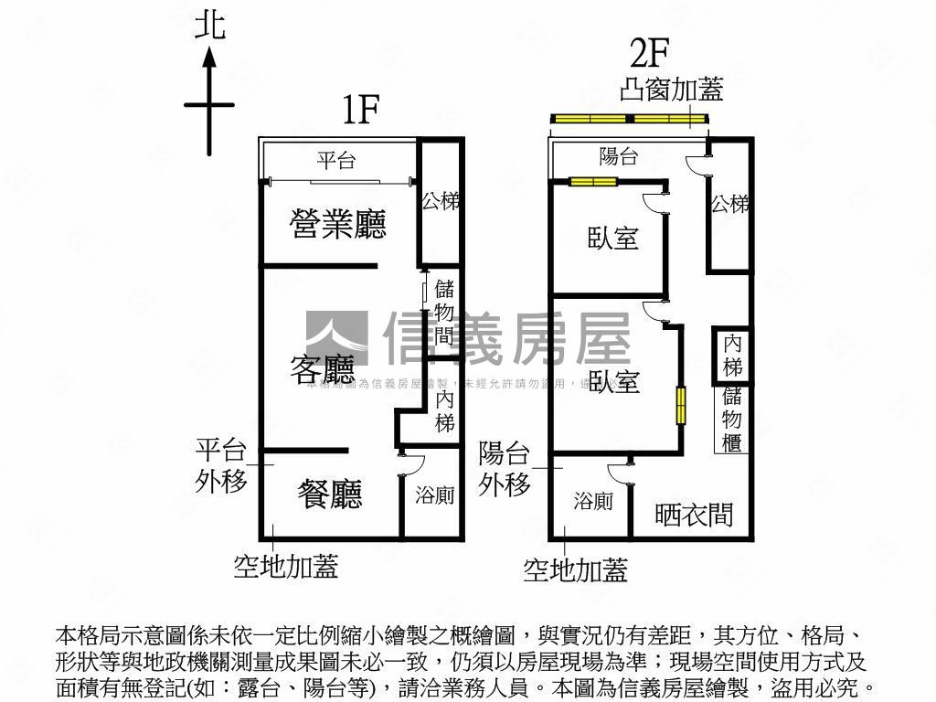 永安市場１＋２樓住商用房屋室內格局與周邊環境