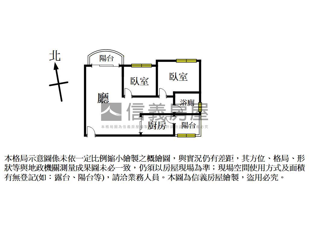專任夢想家景觀兩房車位房屋室內格局與周邊環境