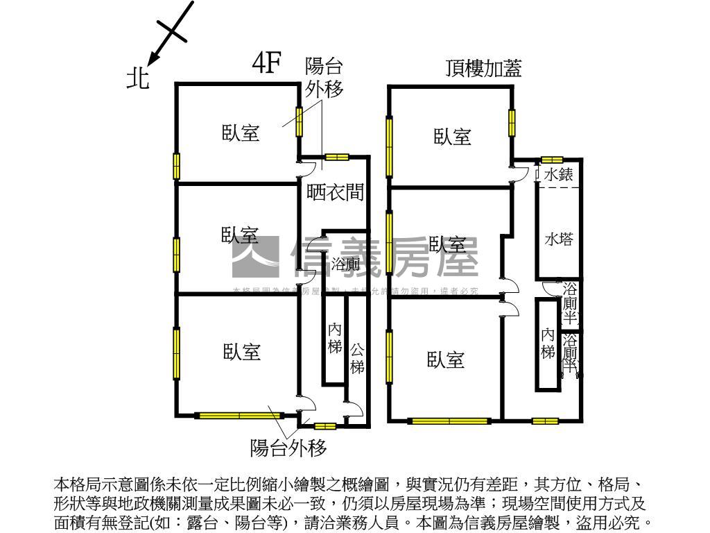 安居街包租公寓房屋室內格局與周邊環境