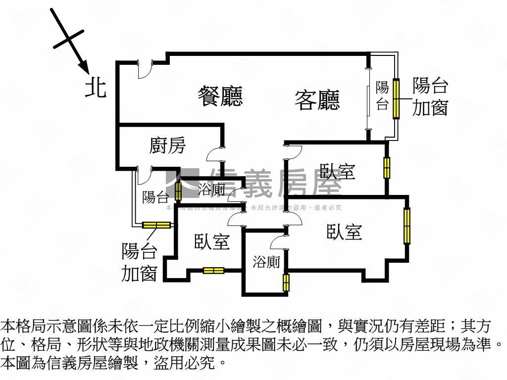 文青大三房雙車位景觀宅房屋室內格局與周邊環境