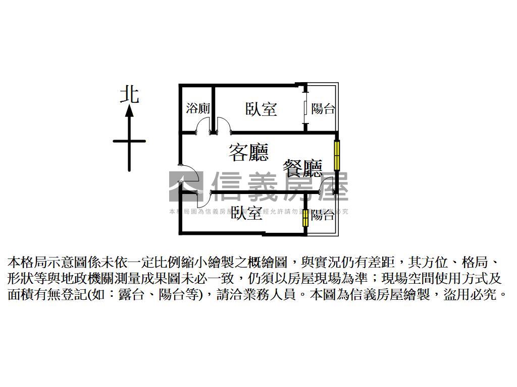 大竹築心匯舒適兩房車位房屋室內格局與周邊環境