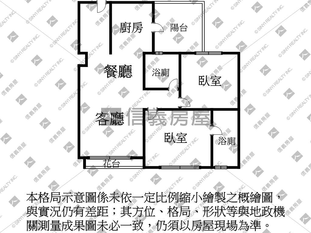 凱悅ＭＯＭＡ兩房兩衛車位房屋室內格局與周邊環境