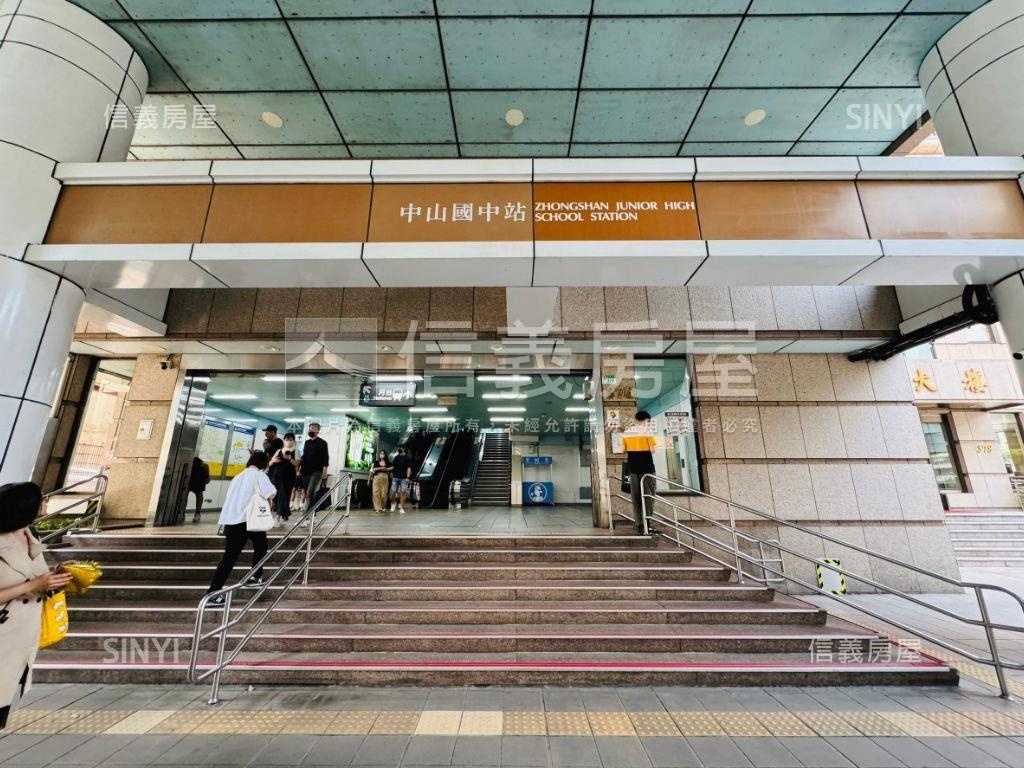 中山國中站錦州街黃金一樓房屋室內格局與周邊環境