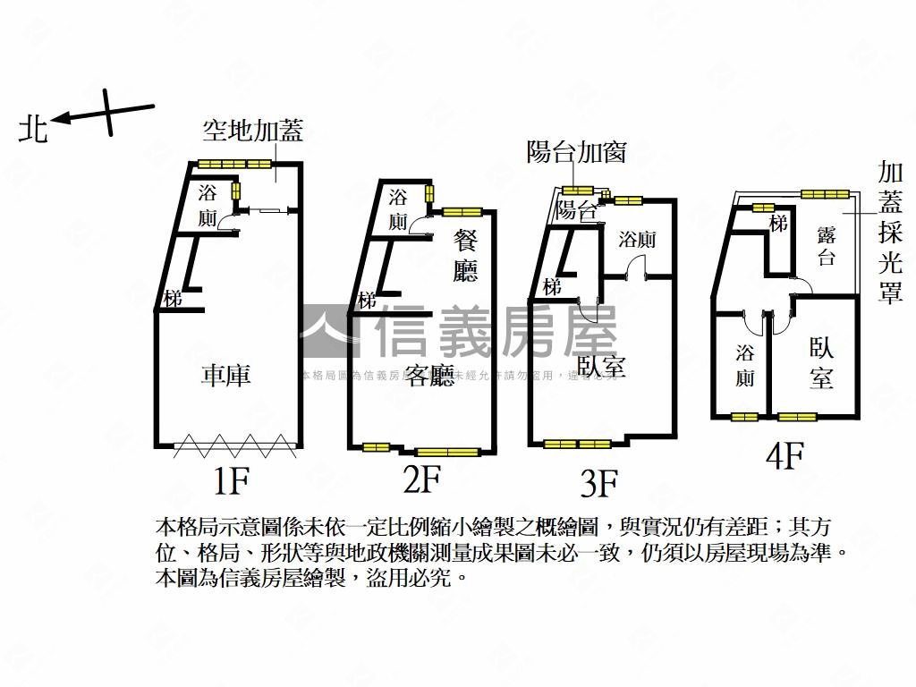 東大路邊間厝王社區透天房屋室內格局與周邊環境