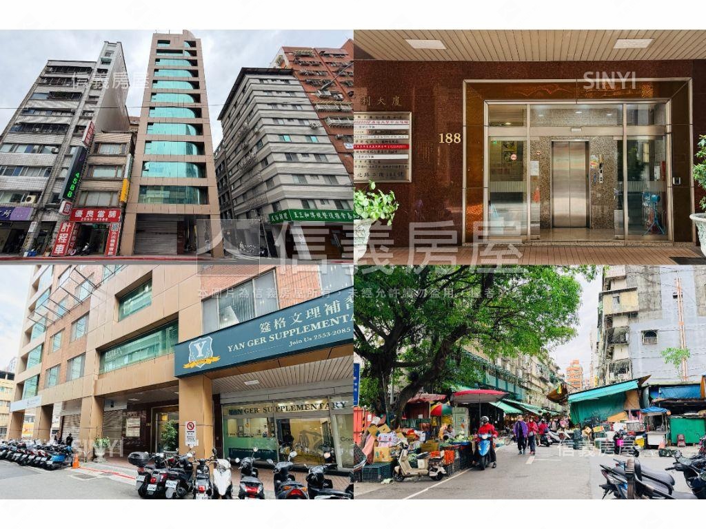 大稻埕捷運旁三角窗２樓房屋室內格局與周邊環境