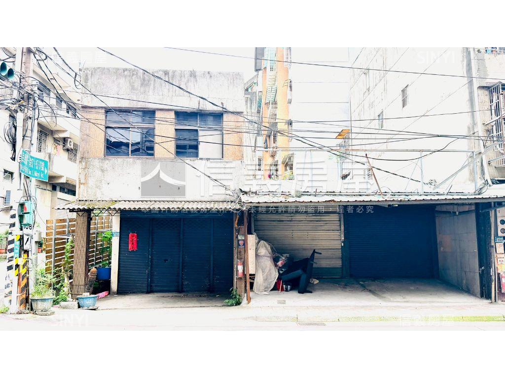 正民義路邊三角窗透天房屋室內格局與周邊環境