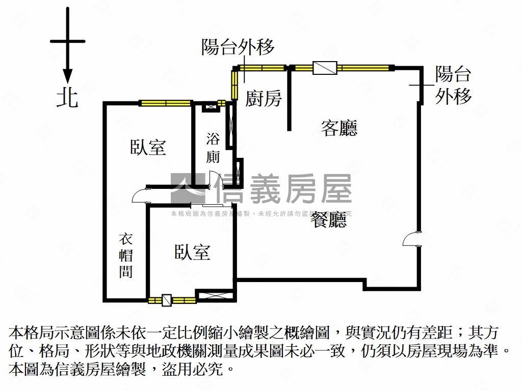 《新案》忠駝國館採光兩房房屋室內格局與周邊環境