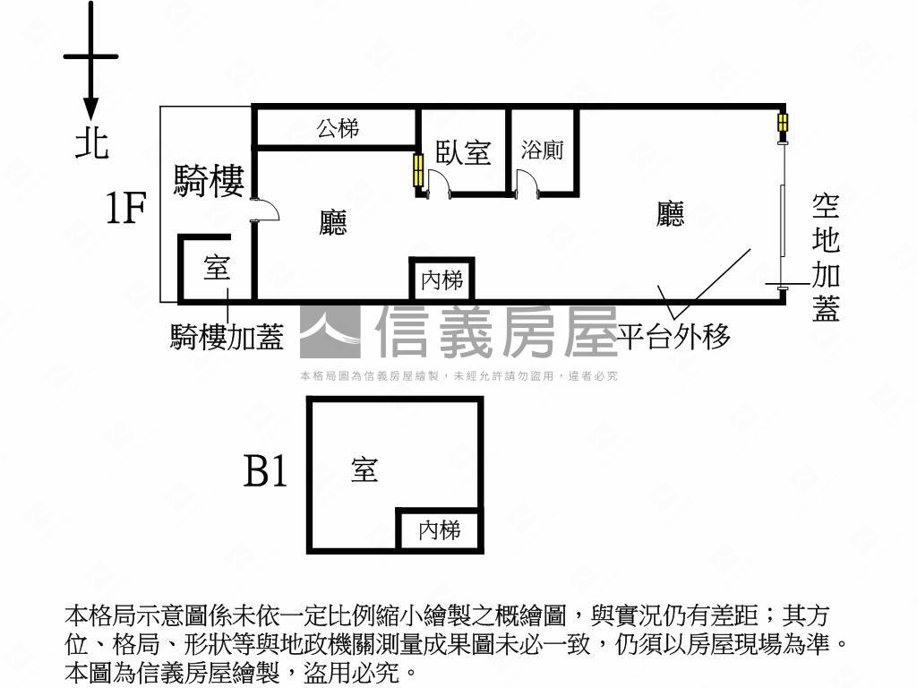 近公園稀有一樓房屋室內格局與周邊環境