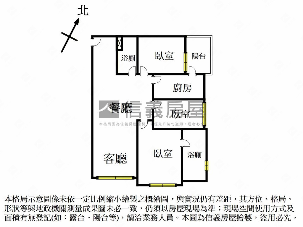 大陸工程新美齊三房車位房屋室內格局與周邊環境
