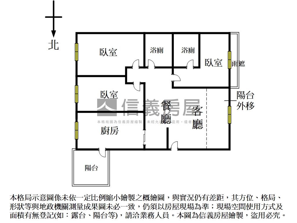 文心捷運宅精裝三房車位房屋室內格局與周邊環境