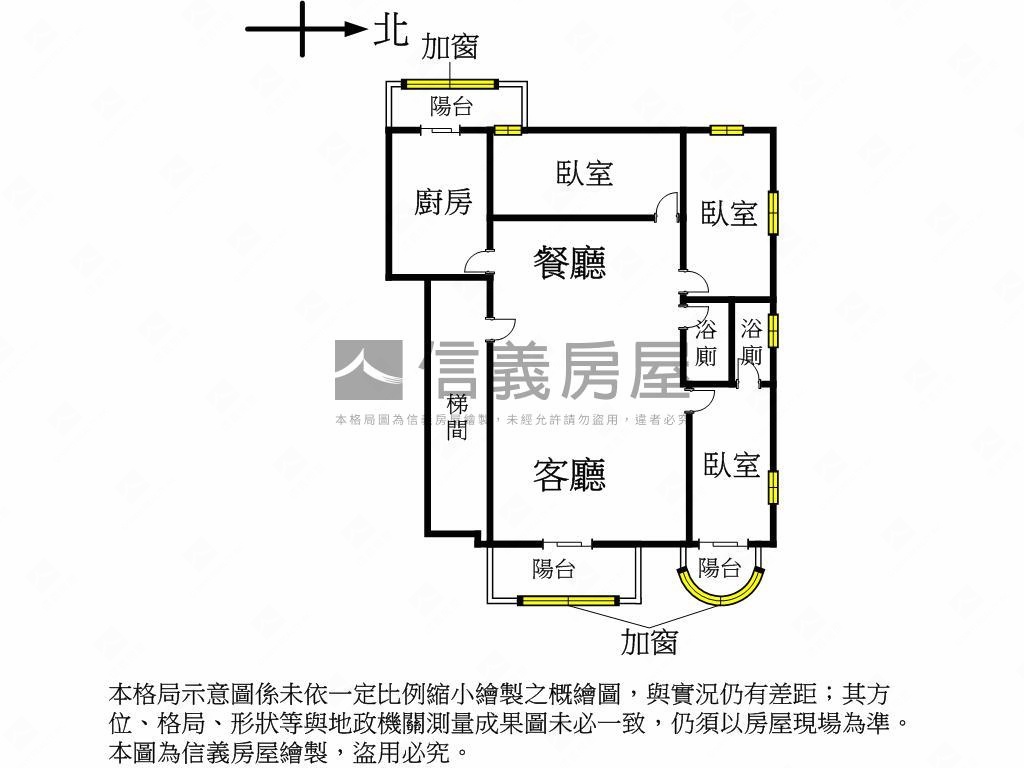 超值首選溫馨三房房屋室內格局與周邊環境