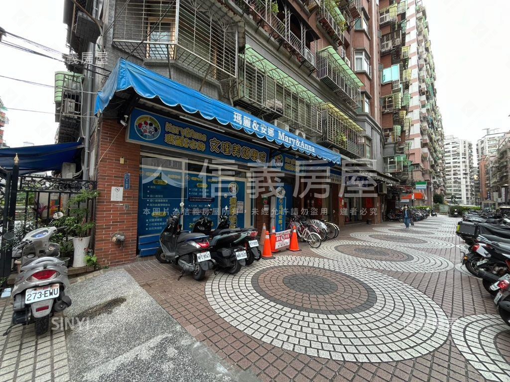 台北大城燙金店面房屋室內格局與周邊環境