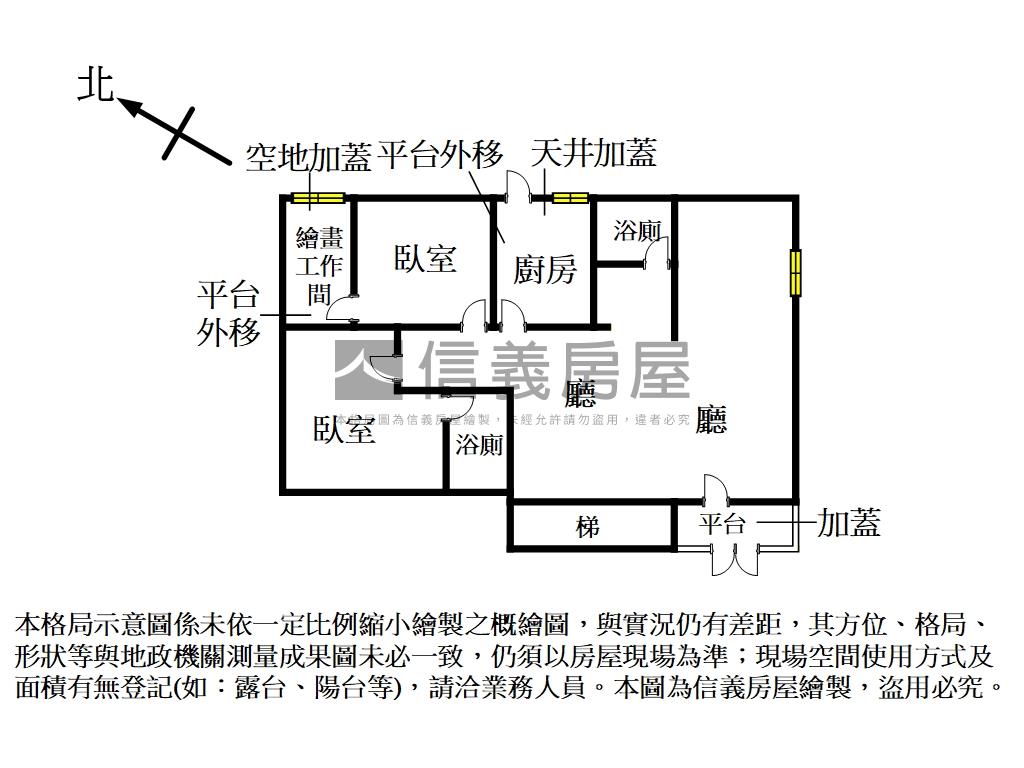 中興路店辦自住一樓附車位房屋室內格局與周邊環境