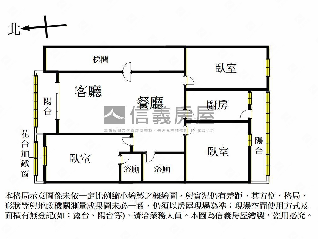 忠福美三房Ｂ１平面大車位房屋室內格局與周邊環境