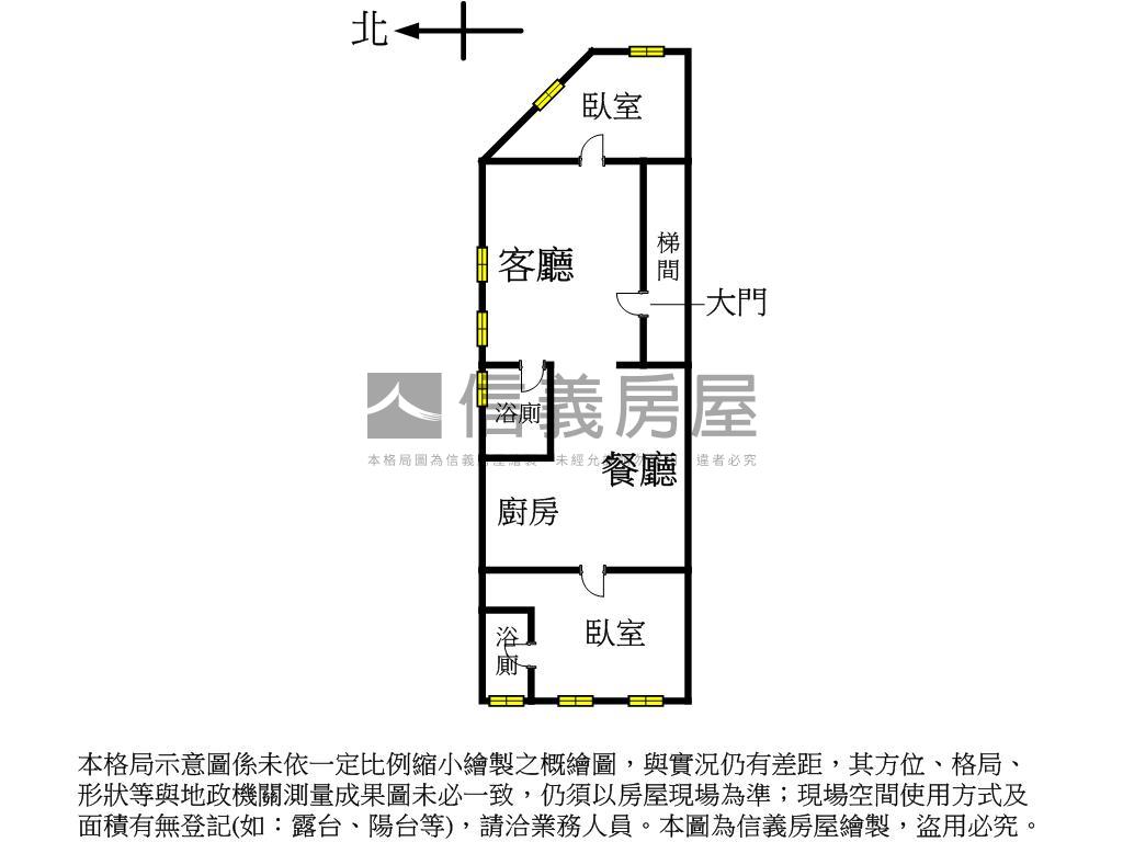 雙城街商用角間珠寶盒房屋室內格局與周邊環境