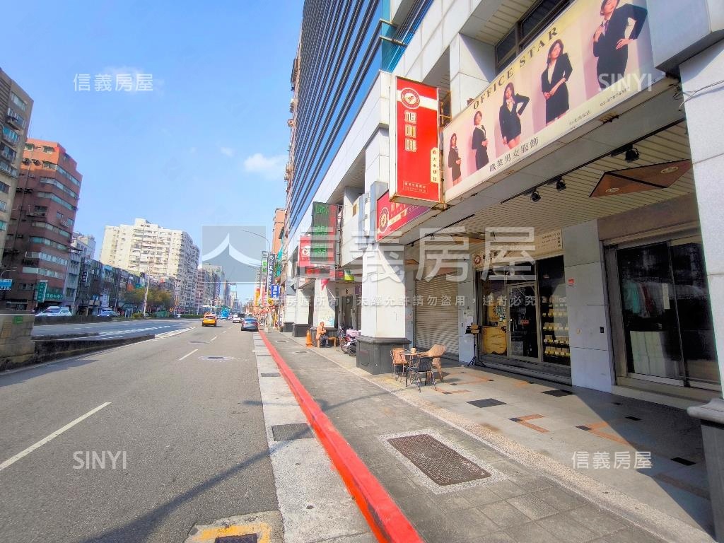 南京東路五段路邊金店面房屋室內格局與周邊環境