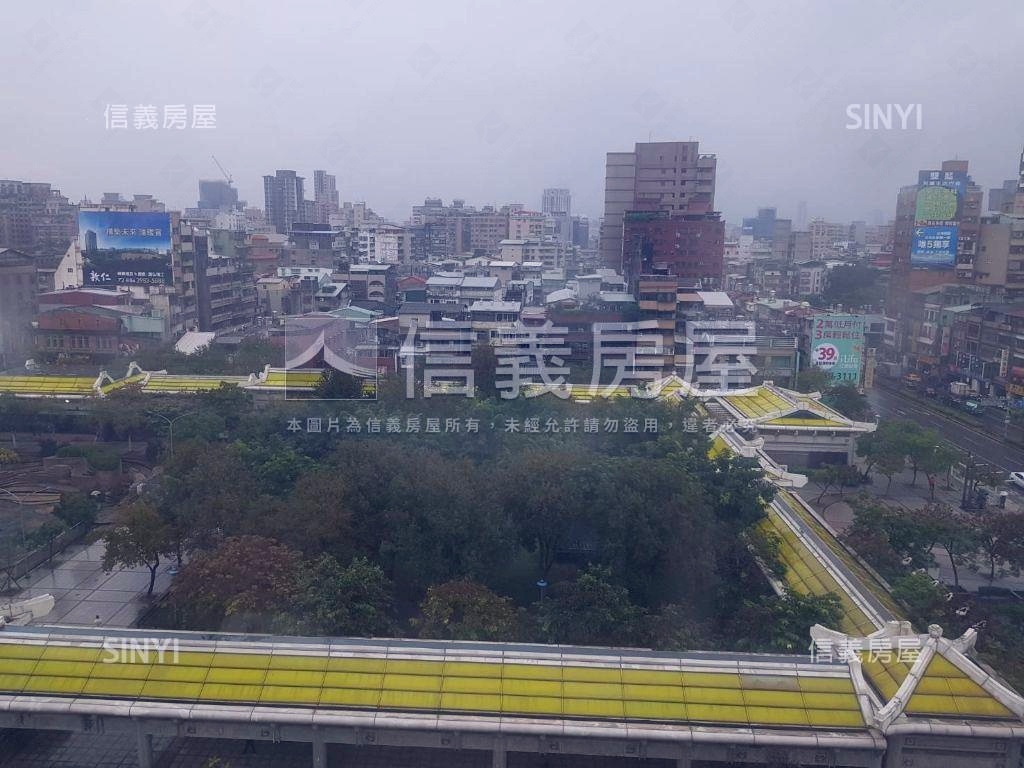 面艋舺公園邊間辦公大樓房屋室內格局與周邊環境