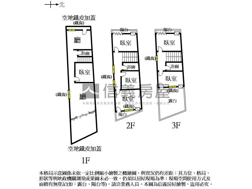 青砂街一段正路面農地房屋室內格局與周邊環境