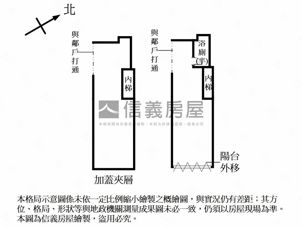 湳雅夜市打通大戶店家房屋室內格局與周邊環境
