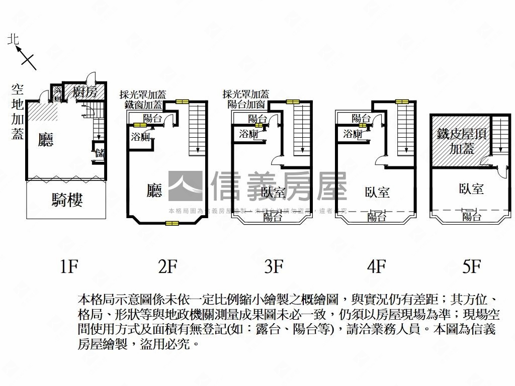 近中華路商圈透天店面房屋室內格局與周邊環境