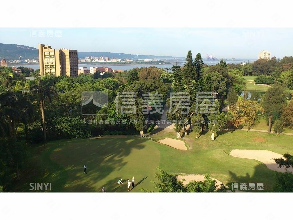 高爾夫球場綠地及海景景觀房屋室內格局與周邊環境