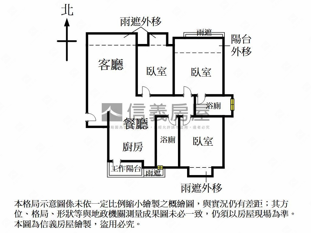 甜蜜部落格視野美三房房屋室內格局與周邊環境