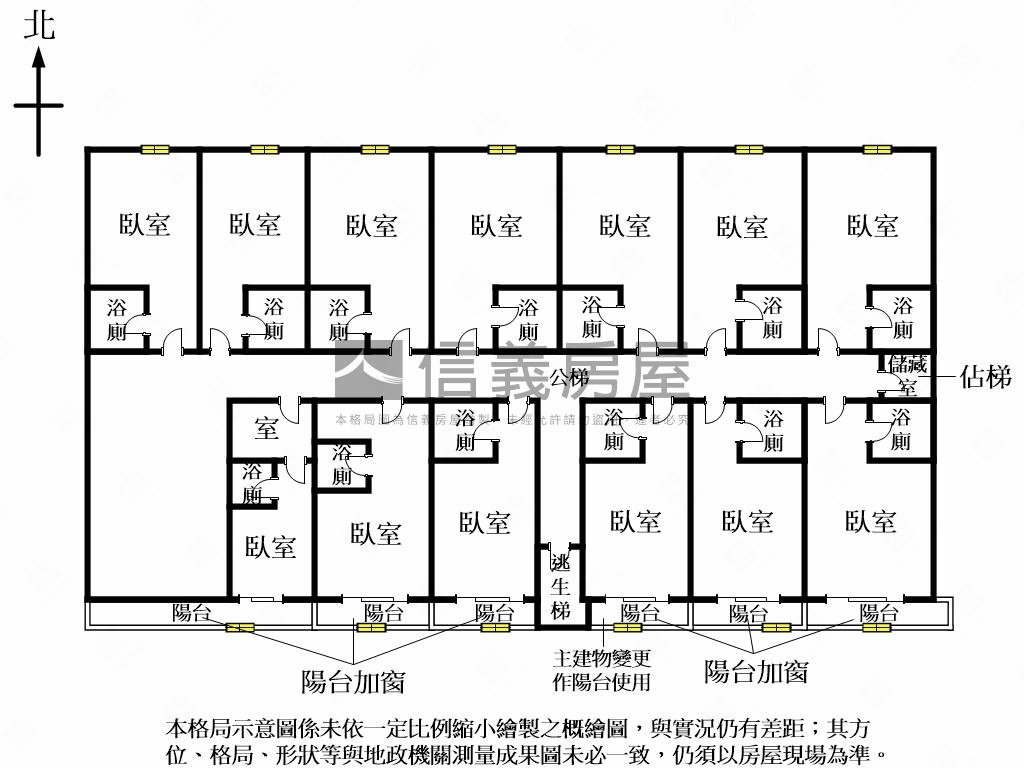 長春金雞母整層旅館房屋室內格局與周邊環境