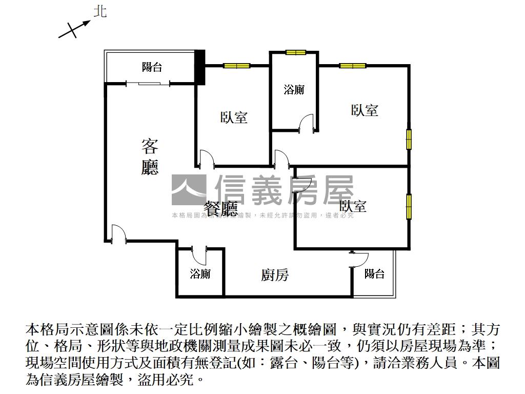 復興學區｜峰時代３房平車房屋室內格局與周邊環境