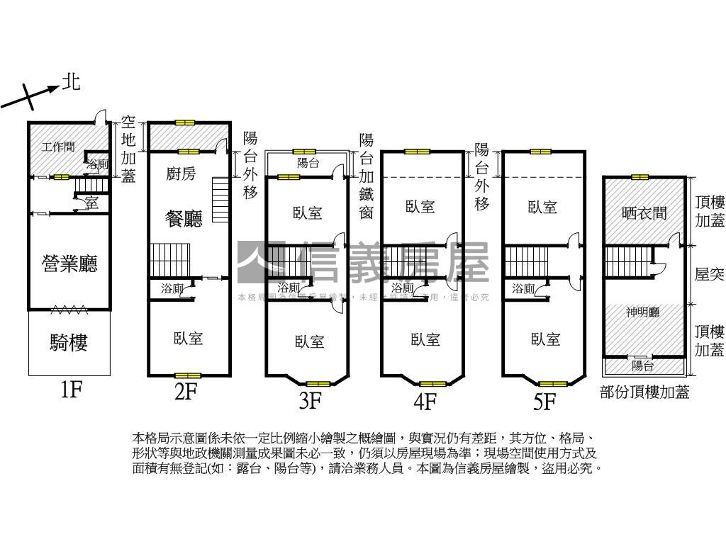 自由黃昏市場旁金透店房屋室內格局與周邊環境