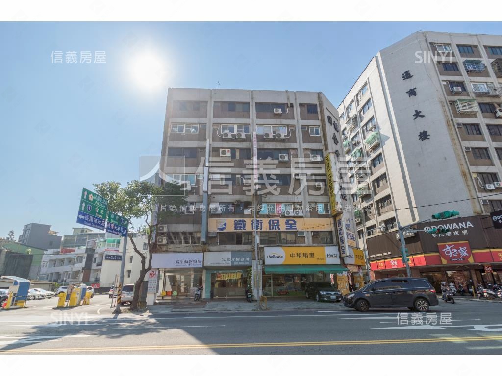桃園企業大樓社區外觀及周邊環境