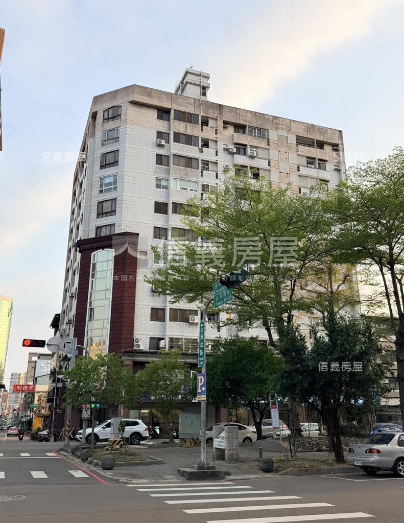 美來住商大樓社區外觀及周邊環境