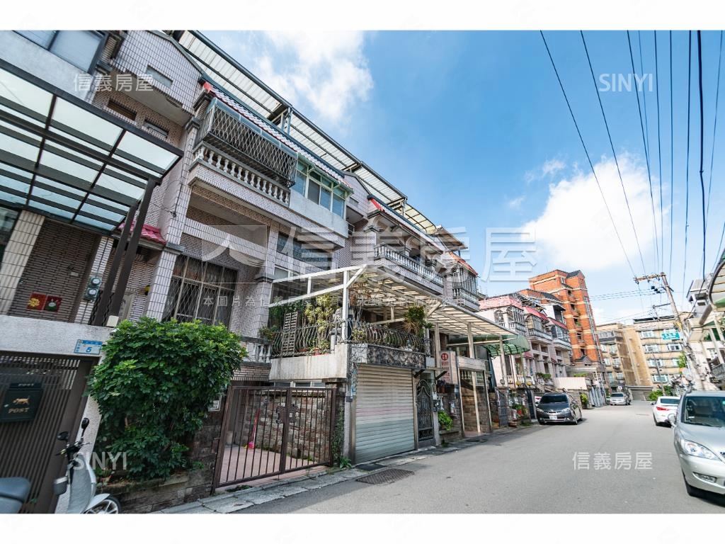 文化新天母-282巷17弄東側社區外觀及周邊環境