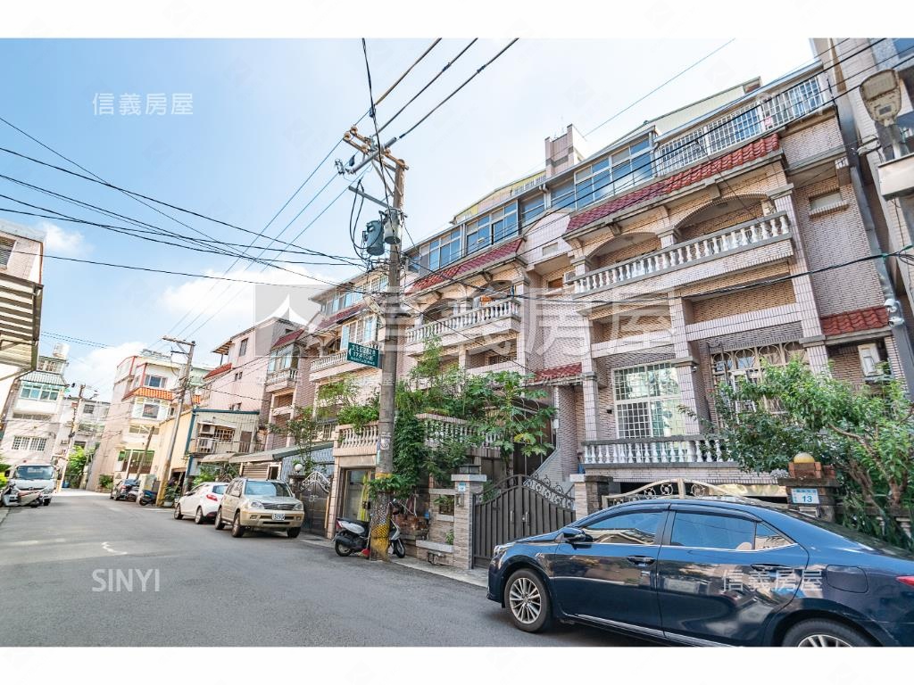 文化新天母-282巷17弄東側社區外觀及周邊環境