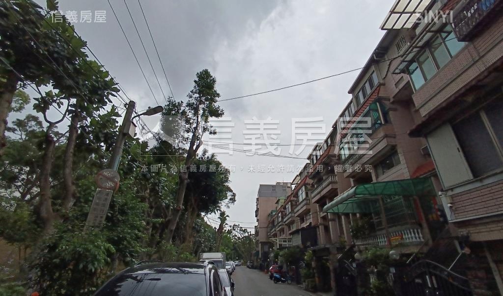 文化新天母-282巷17弄西側社區外觀及周邊環境